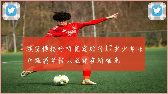 埃芬博格呼吁宽容对待17岁少年卡尔强调年轻人犯错在所难免