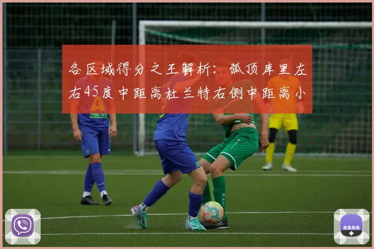 各区域得分之王解析：弧顶库里左右45度中距离杜兰特右侧中距离小卡的精彩表现